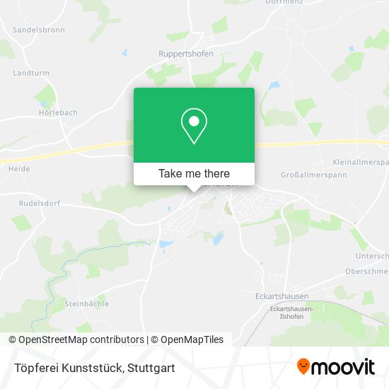 Töpferei Kunststück map