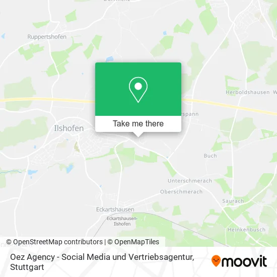 Карта Oez Agency - Social Media und Vertriebsagentur