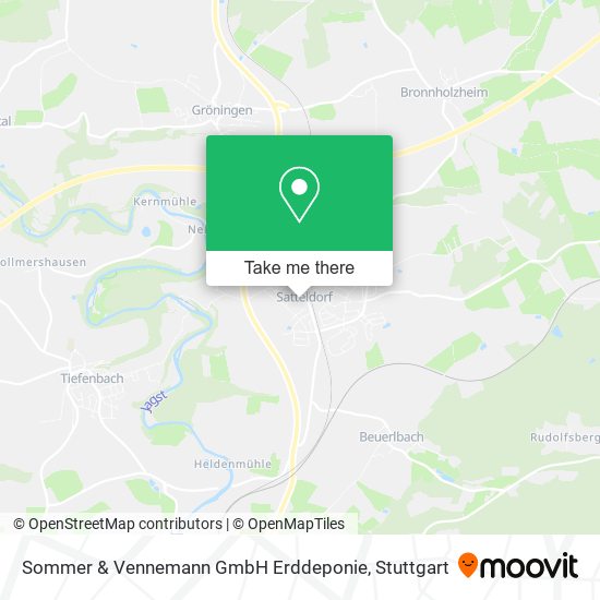 Sommer & Vennemann GmbH Erddeponie map