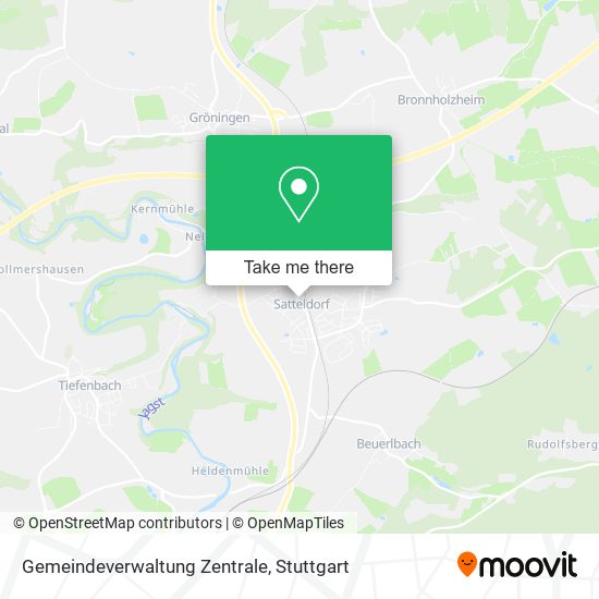 Карта Gemeindeverwaltung Zentrale