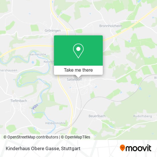 Kinderhaus Obere Gasse map