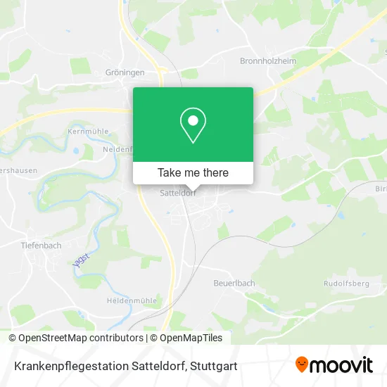 Карта Krankenpflegestation Satteldorf