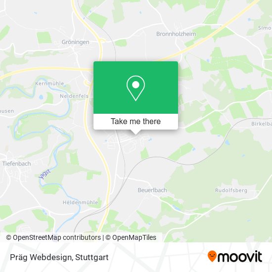Карта Präg Webdesign