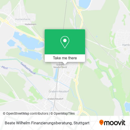 Beate Wilhelm Finanzierungsberatung map