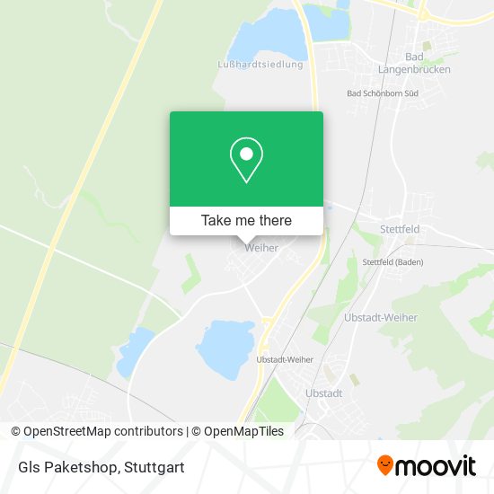 Карта Gls Paketshop