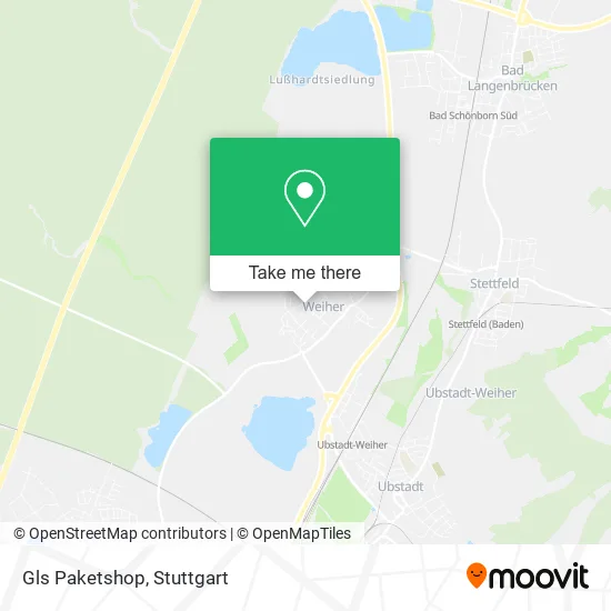 Карта Gls Paketshop