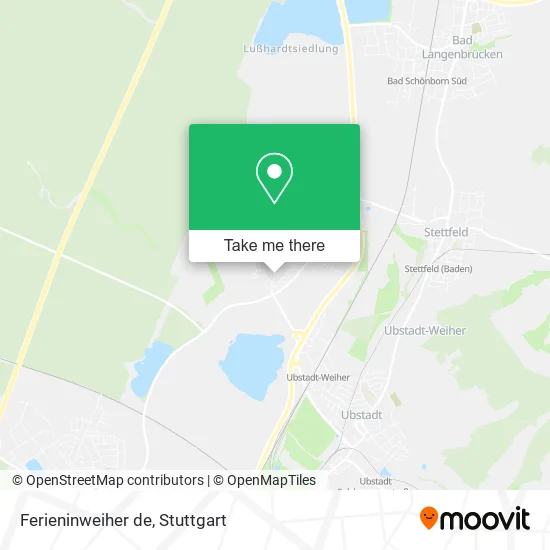Карта Ferieninweiher de
