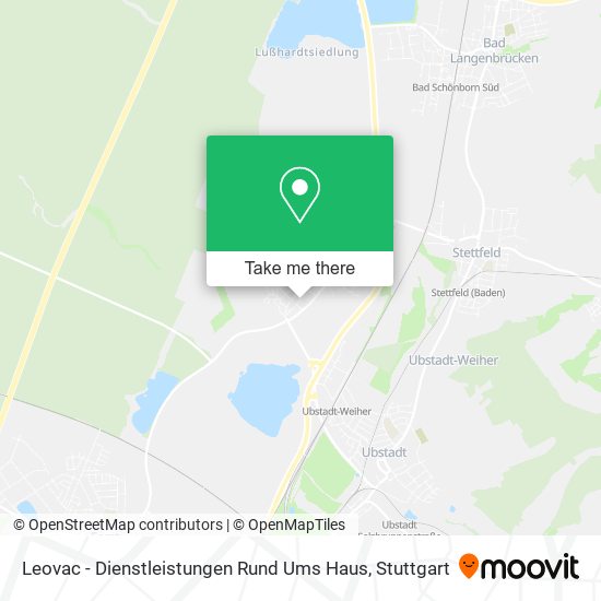 Leovac - Dienstleistungen Rund Ums Haus map