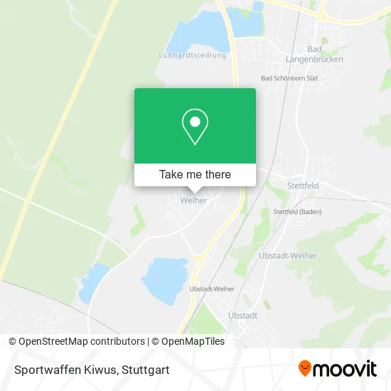 Карта Sportwaffen Kiwus