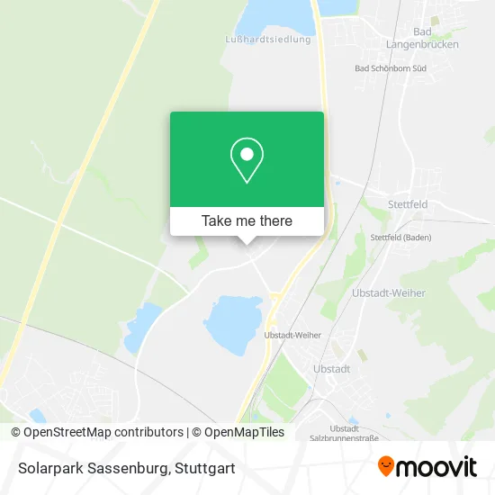 Карта Solarpark Sassenburg