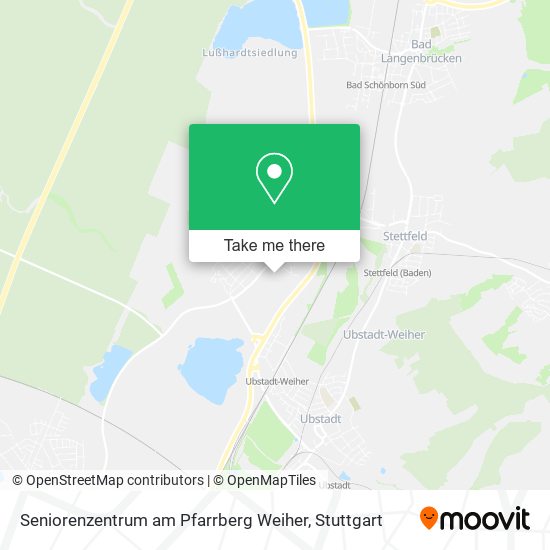 Seniorenzentrum am Pfarrberg Weiher map
