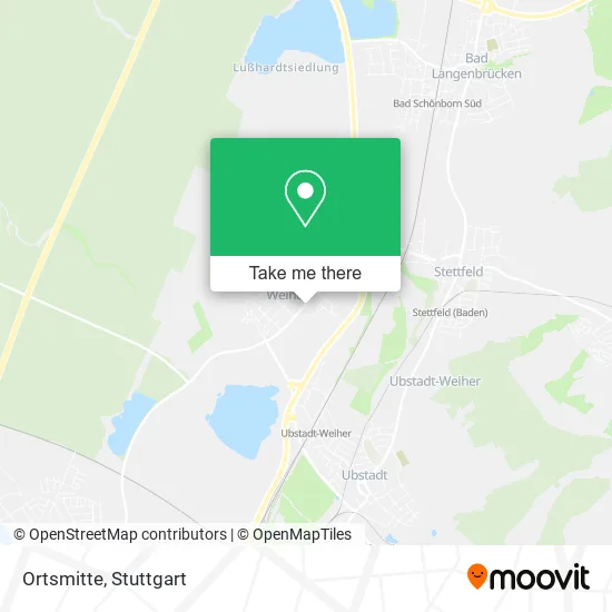 Карта Ortsmitte