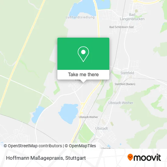 Карта Hoffmann Maßagepraxis