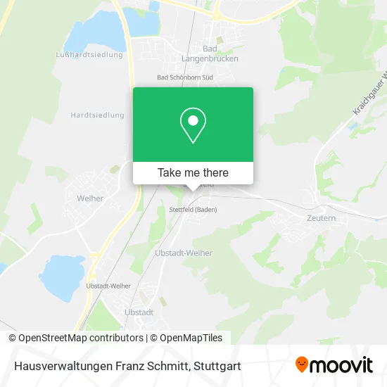 Карта Hausverwaltungen Franz Schmitt