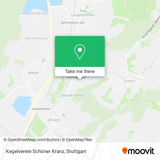 Карта Kegelverein Schöner Kranz