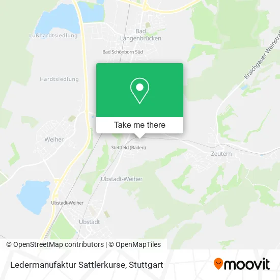 Карта Ledermanufaktur Sattlerkurse