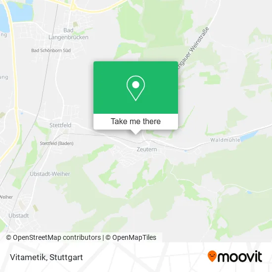 Карта Vitametik