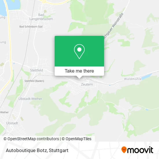 Карта Autoboutique Botz