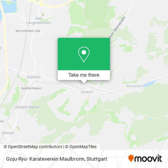 Goju-Ryu- Karateverein Maulbronn map
