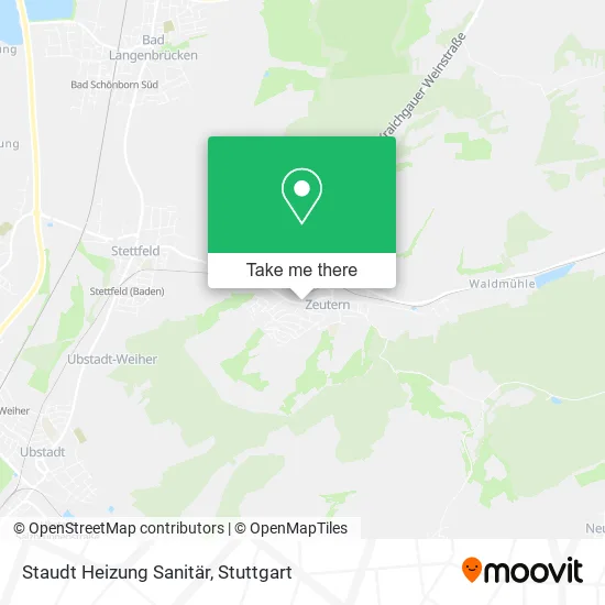 Карта Staudt Heizung Sanitär