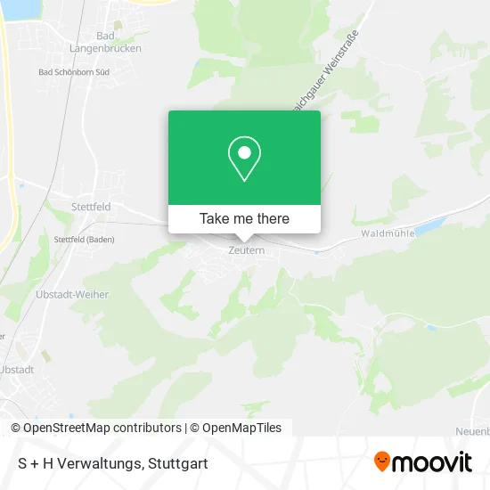 Карта S + H Verwaltungs