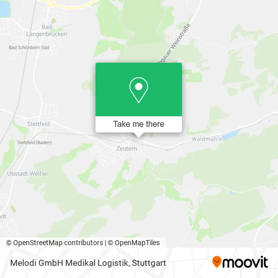 Карта Melodi GmbH Medikal Logistik