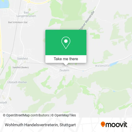 Карта Wohlmuth Handelsvertreterin