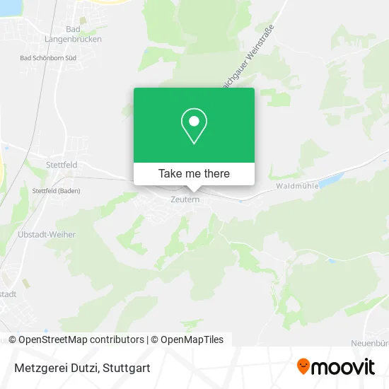 Карта Metzgerei Dutzi