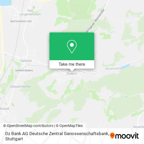Карта Dz Bank AG Deutsche Zentral Genossenschaftsbank