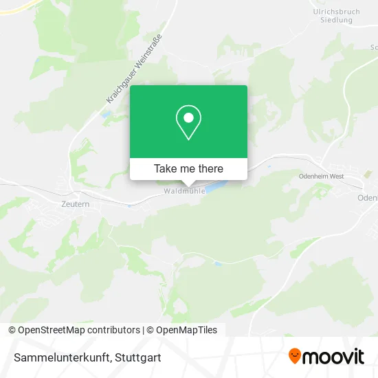 Карта Sammelunterkunft