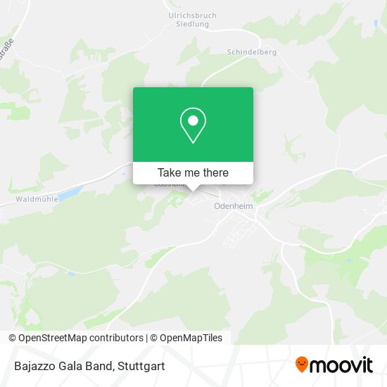 Bajazzo Gala Band map