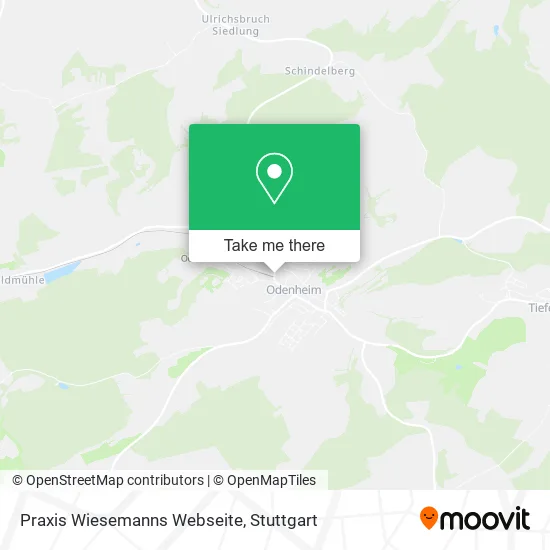 Карта Praxis Wiesemanns Webseite