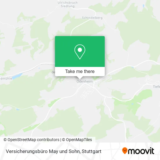 Карта Versicherungsbüro May und Sohn