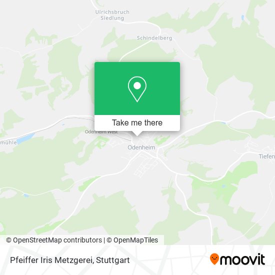 Pfeiffer Iris Metzgerei map