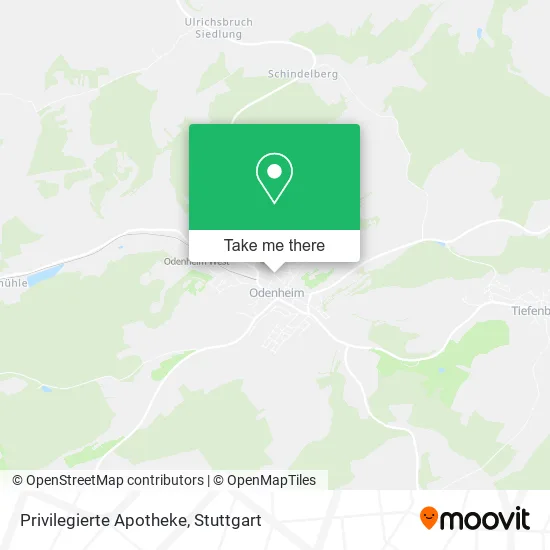 Карта Privilegierte Apotheke