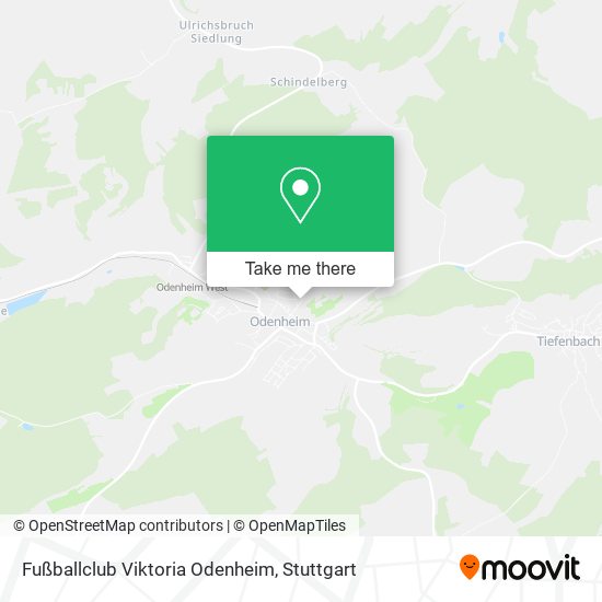 Fußballclub Viktoria Odenheim map