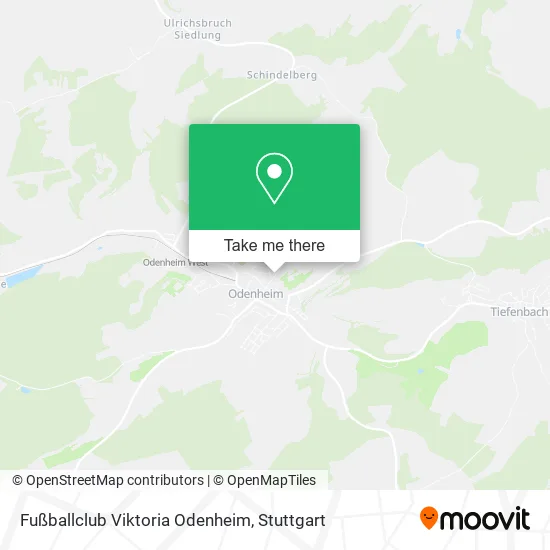 Карта Fußballclub Viktoria Odenheim
