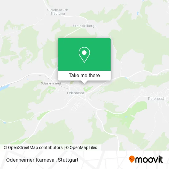 Карта Odenheimer Karneval