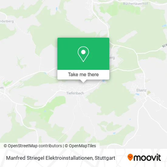 Карта Manfred Striegel Elektroinstallationen