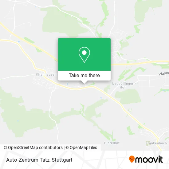 Карта Auto-Zentrum Tatz