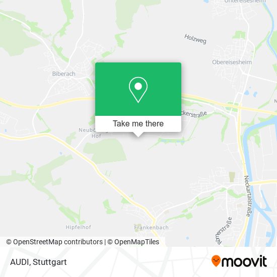 AUDI map