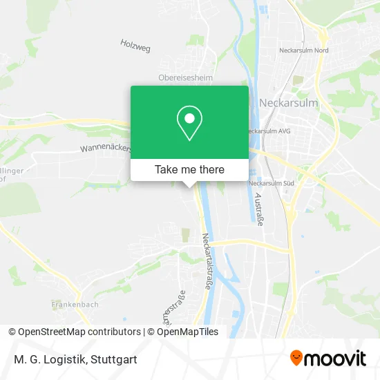 Карта M. G. Logistik