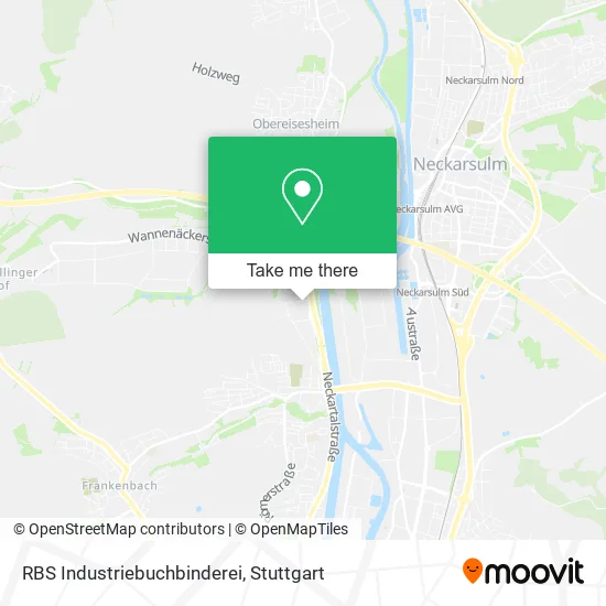 Карта RBS Industriebuchbinderei