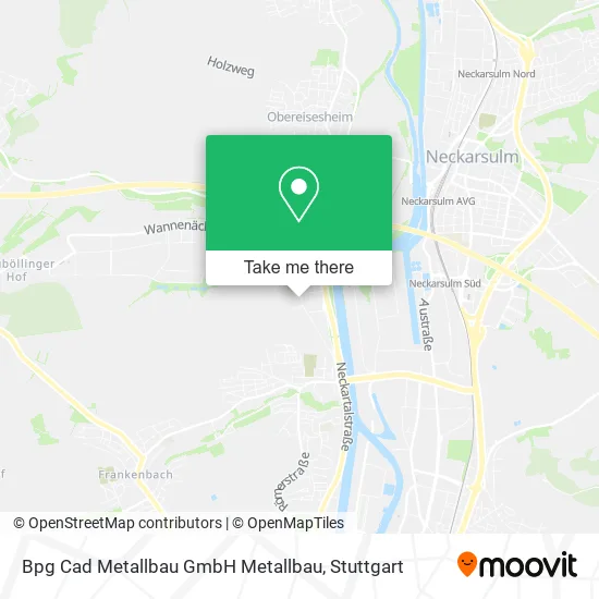 Карта Bpg Cad Metallbau GmbH Metallbau