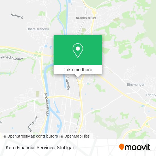 Карта Kern Financial Services
