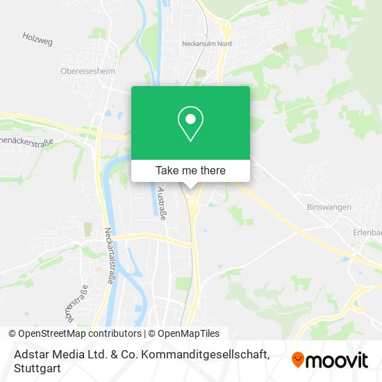 Adstar Media Ltd. & Co. Kommanditgesellschaft map