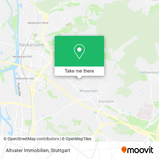 Карта Altvater Immobilien