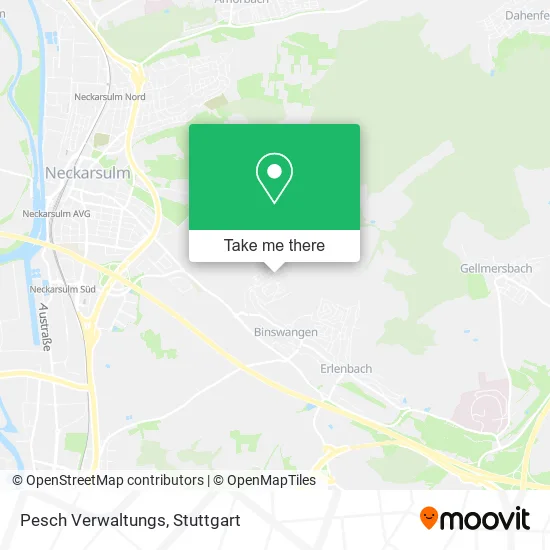 Карта Pesch Verwaltungs