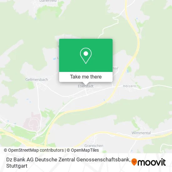 Карта Dz Bank AG Deutsche Zentral Genossenschaftsbank