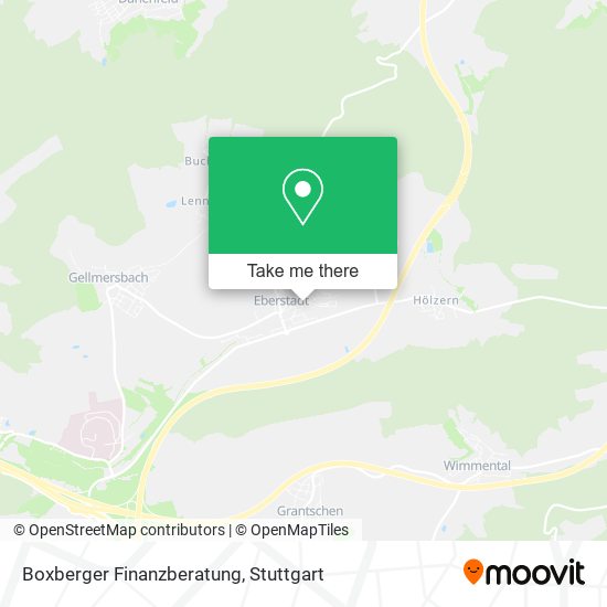 Boxberger Finanzberatung map